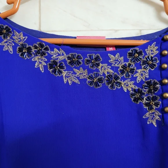 Party Wear Kurta - Picture 4 of 6